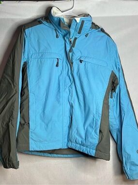 Ladies small Sierra winter coat Two-Tone Blue & Gray Performance Jacket